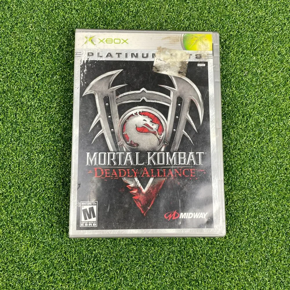 Mortal Kombat: Deadly Alliance (Microsoft Xbox, 2002) No Manual